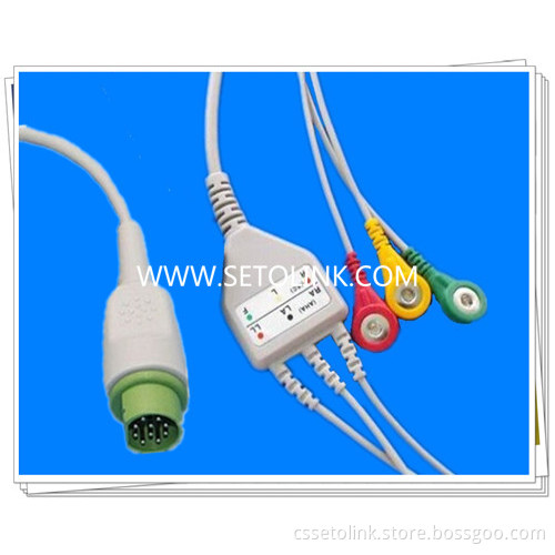 Siemens Serie 700/900/1200 Monitor ECG Cables